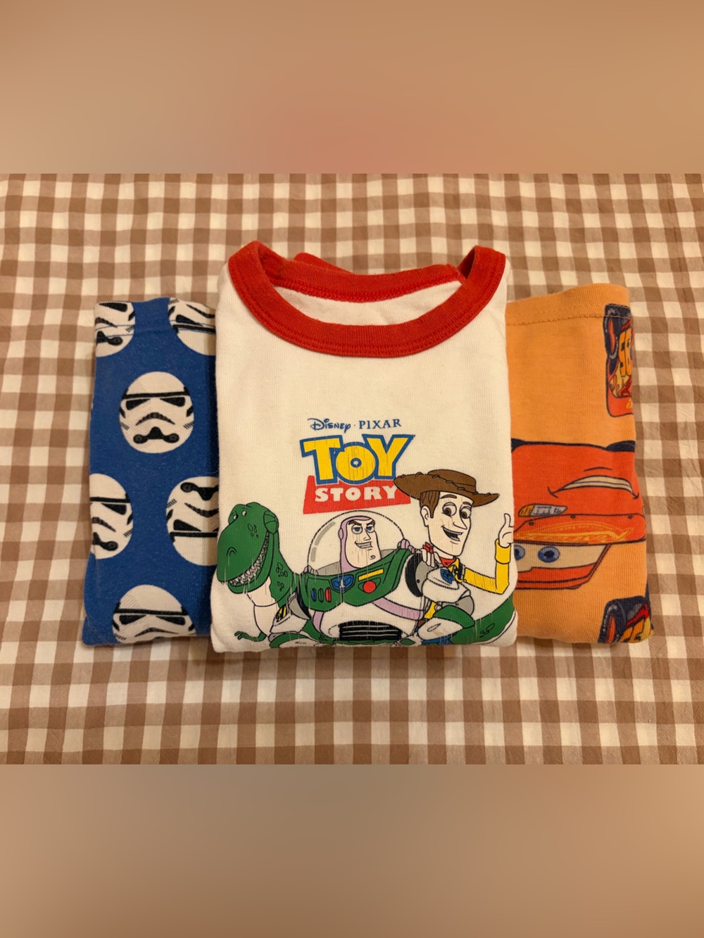 Baby GAP | 100% Organic Cotton | 3T Pajamas | Pixar Cars / Toy Story / Star Wars